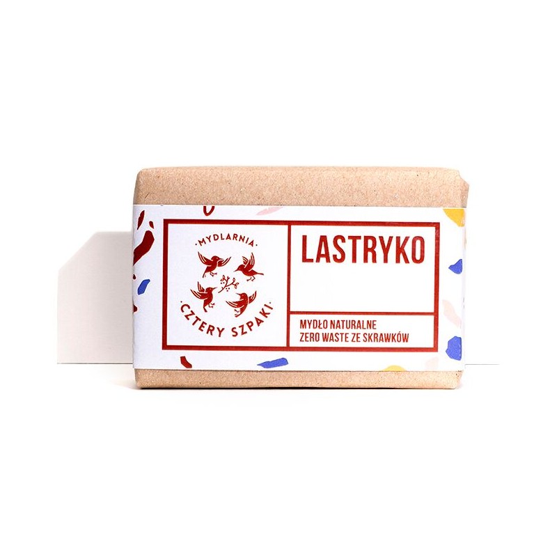 4 Szpaki, Lastryko - naturalne mydło zero waste, 110g