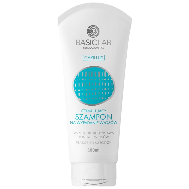 BasicLab, Szampon przeciw wypadaniu włosów, 100ml