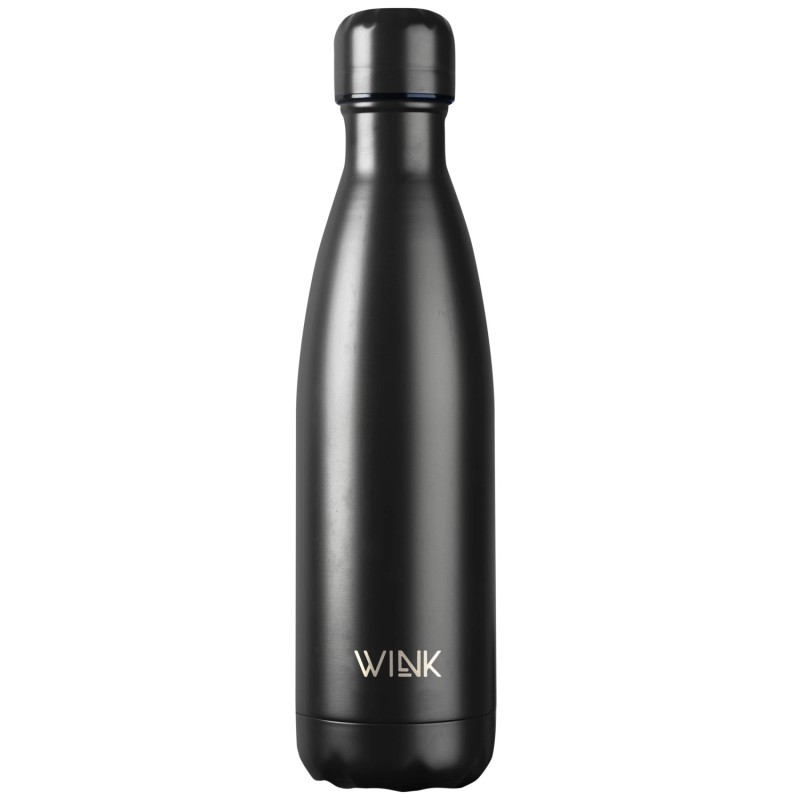 WINK Butelka termiczna BLACK  (500ml)