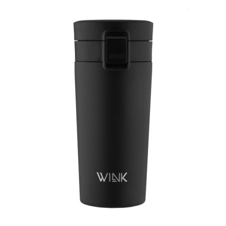 WINK Kubek termiczny BLACK (370ml)
